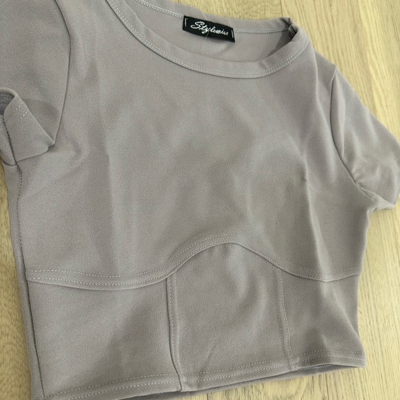 Two Piece Gray Set - Picture 4 of 4